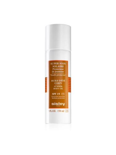 Sisley Super Soin Solaire олио за тяло за тен SPF 15 150 мл.