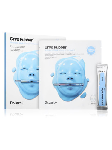 Dr. Jart+ Cryo Rubber™ with Moisturizing Hyaluronic Acid Хидратираща платнена маска с хиалуронова киселина 1 бр.