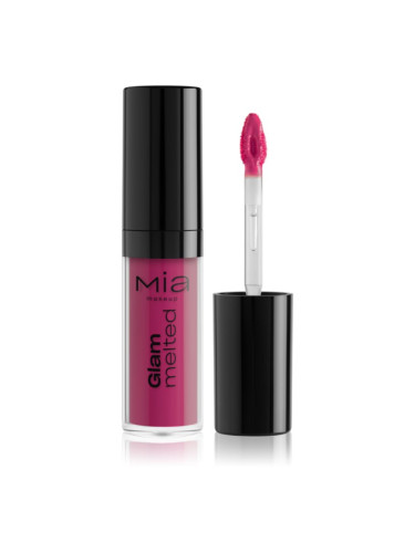 Mia Cosmetics Glam Melted течно червило с матиращ завършек цвят 23 Fuchsia Power 5 гр.