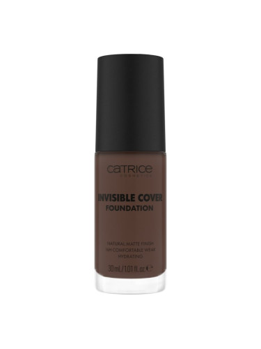 Catrice Invisible Cover Foundation течен покривен фон дьо тен с матиращ ефект цвят 090N 30 мл.