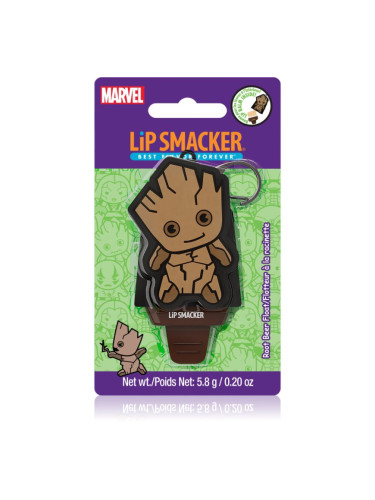 Lip Smacker Marvel Guardians of the Galaxy ключодържател с балсам за деца Groot (Root Beer Float) 5,8 гр.