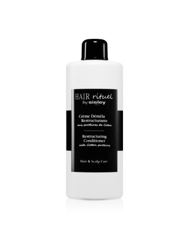 Hair Rituel by Sisley Restructuring Conditioner with Cotton proteins изглаждащ балсам срещу късане на косата с протеини 500 мл.