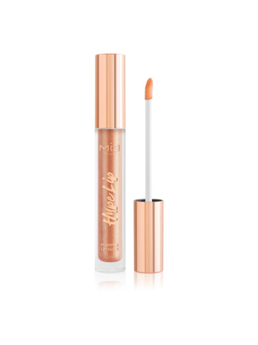 Mia Cosmetics Hype Lip дълготраен гланц за устни за обем цвят 08 Disco Peach 4.7 мл.