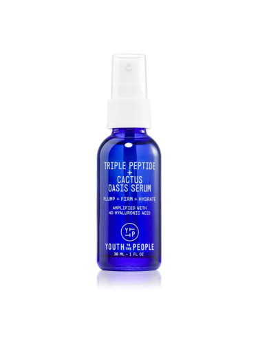 Youth To The People Oasis Triple Peptide + Cactus Serum серум за лице на лицето и шията 30 мл.