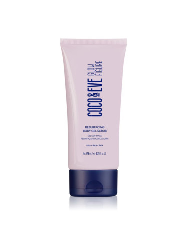 Coco & Eve Glow Figure Resurfacing Body Gel Scrub нежен пилинг за тяло 170 мл.