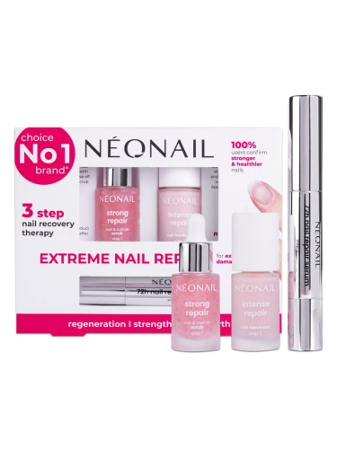 NEONAIL Nail Care Set Extreme Nail Repair комплект(за нокти и кожичките около ноктите)