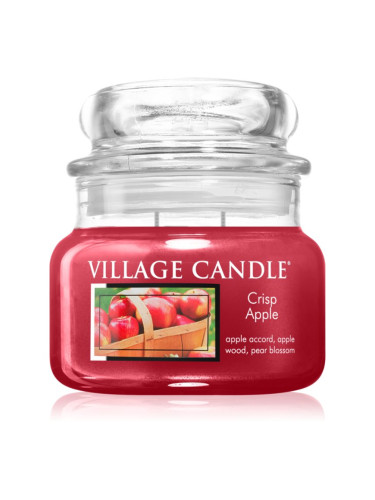 Village Candle Crisp Apple ароматна свещ 262 гр.