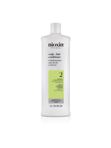 Nioxin System 2 Scalp + Hair Conditioner балсам срещу изтъняване на косата 1000 мл.