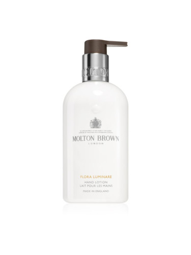 Molton Brown Flora Luminare Hand Lotion крем за ръце за суха и чувствителна кожа за жени 300 мл.