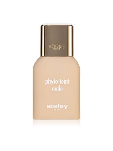 Sisley Phyto-Teint Nude озаряващ и хидратиращ фон дьо тен за естествен вид цвят 00W Shell 30 мл.
