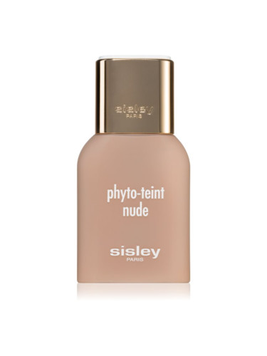 Sisley Phyto-Teint Nude озаряващ и хидратиращ фон дьо тен за естествен вид цвят 00W Shell 30 мл.