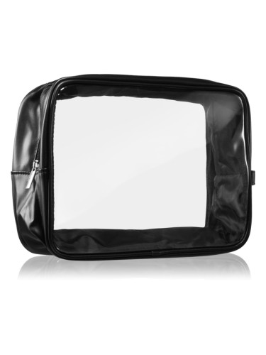 Notino Travel Collection Extra Large Clear Organizer прозрачна козметична чантичка XL Black 27,5x20x12,5 cm 1 бр.