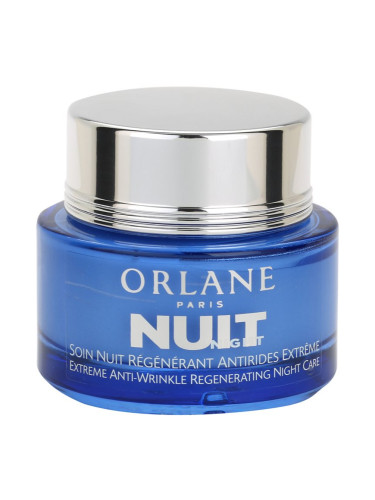 Orlane Extreme Line Reducing Re-Plimping Cream нощен регенериращ крем против бръчки 50 мл.