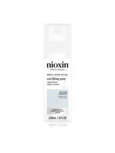 Nioxin Density Defend  Styling Root Lifting Spray спрей за обем за постигане на съвършен вид на косата 150 мл.