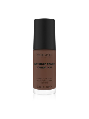 Catrice Invisible Cover Foundation течен покривен фон дьо тен с матиращ ефект цвят 065C 30 мл.