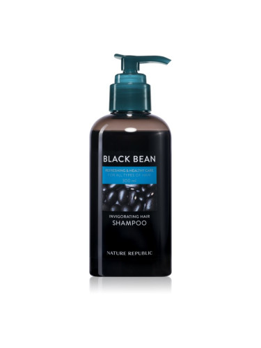 NATURE REPUBLIC Black Bean Invigorating Hair Shampoo шампоан против оредяване на косата и косопад 300 мл.