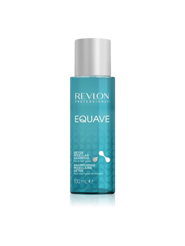 Revlon Professional Equave Detox Micellar Shampoo Мицеларен шампоан с детокс ефект за всички видове коса 100 мл.