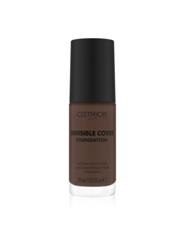 Catrice Invisible Cover Foundation течен покривен фон дьо тен с матиращ ефект цвят 070N 30 мл.