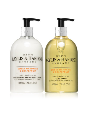 Baylis & Harding Sweet Mandarin & Grapefruit комплект за хидратирана кожа