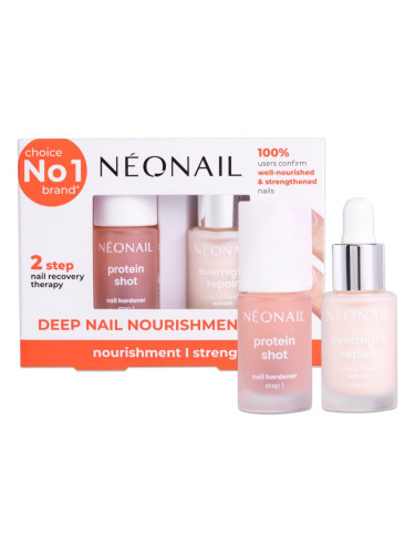 NEONAIL Nail Care Set Deep Nail Nourishment комплект(за нокти и кожичките около ноктите)