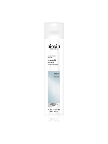 Nioxin Density Defend  Styling Strong Hold Hairspray лак за коса за съвършен обем 300 мл.