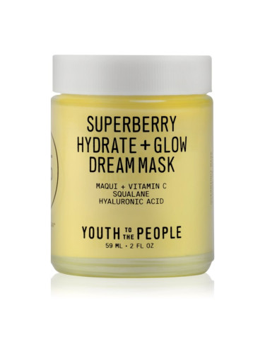 Youth To The People Superberry Hydrate + Glow Dream Mask маска за освежаване и хидратация 59 мл.