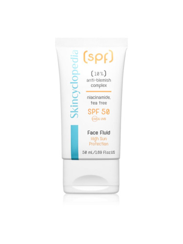 Skincyclopedia Anti-Blemish защитен флуид против пигментни петна SPF 50 50 мл.