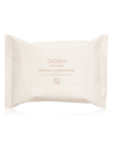 Gosh Skin Care Micellar кърпички за почистване и премахване на грим 25 бр.