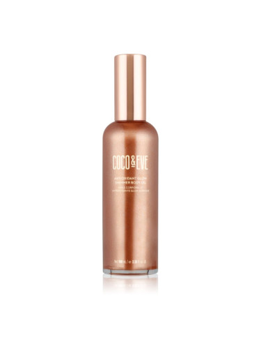 Coco & Eve Sunny Honey Antioxidant Glow Shimmer Body Oil озаряващо олио за тяло 100 мл.