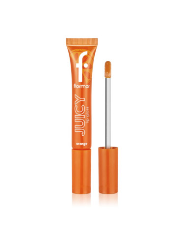 flormar Juicy Lip Gloss хидратиращ блясък за устни цвят 002 Orange 10 мл.