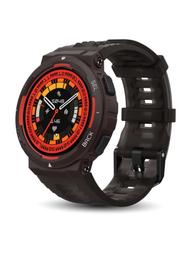 Amazfit Active Edge смарт часовник боя Lava Black 1 бр.