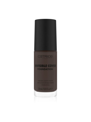 Catrice Invisible Cover Foundation течен покривен фон дьо тен с матиращ ефект цвят 097N 30 мл.