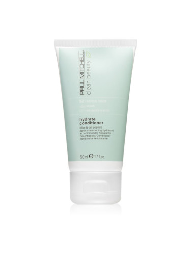 Paul Mitchell Clean Beauty Hydrate подхранващ балсам за суха коса 50 мл.