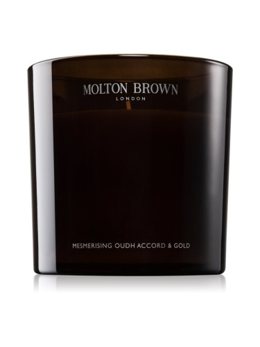 Molton Brown Mesmerising Oudh Accord & Gold Candle ароматна свещ 600 гр.