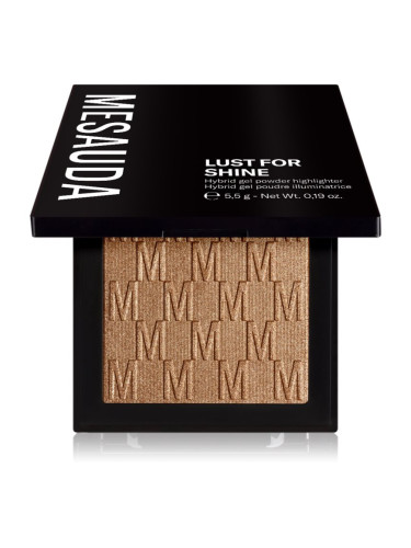 Mesauda Milano Lust For Shine Highlighter кремообразен озарител цвят Deep Attraction 5,5 гр.