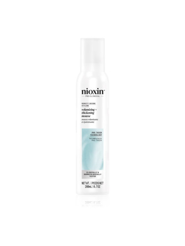 Nioxin Density Defend Styling Volumizing пяна втвърдител за обем 200 мл.