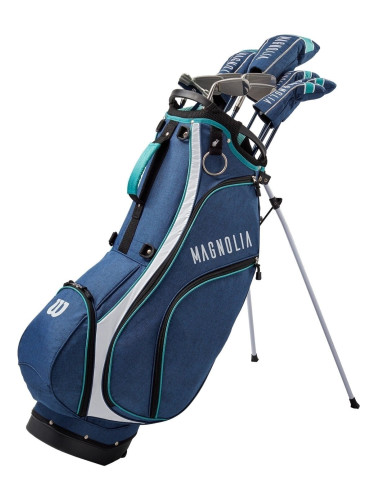 Wilson Staff Magnolia Complete Ladies Carry Bag Set Дясна ръка Graphite Lady +1 inch Голф комплект за голф