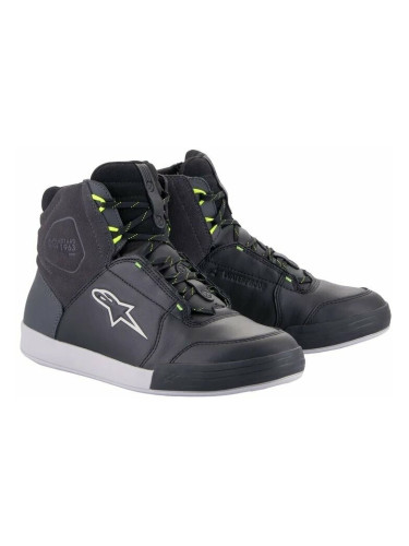 Alpinestars Chrome Drystar Shoes Black/Dark Gray/Yellow Fluo 40 Ботуши