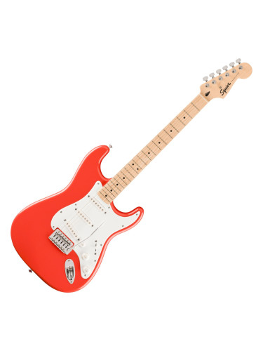 Fender Squier FSR Limited Edition Sonic Stratocaster Fiesta Red Електрическа китара