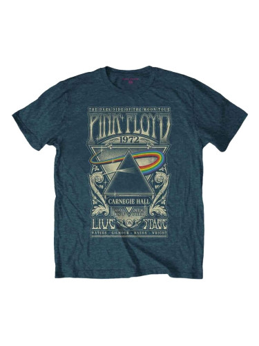 Pink Floyd Риза Carnegie Hall Poster Unisex Denim Blue M