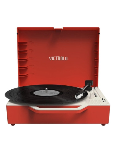 Victrola VSC-725SB Re-Spin Red Portable грамофон