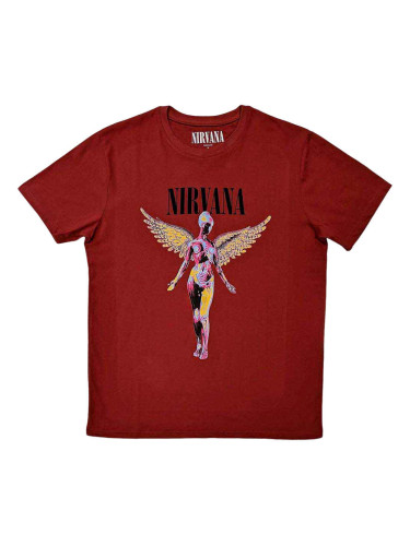 Nirvana Риза In Utero Unisex Red M