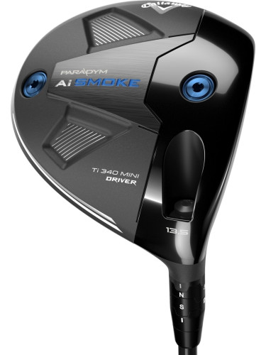 Callaway Paradym Ai Smoke Ti 340 Mini Driver Лява ръка 13,5° Stiff Стик за голф - Драйвер