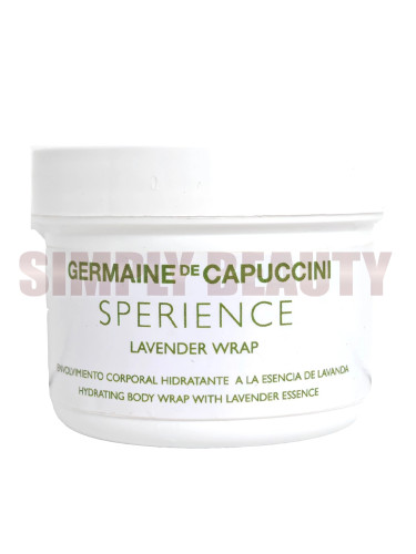 Маска за тяло с лавандула Germaine De Capuccini Sperience Lavender Wrap