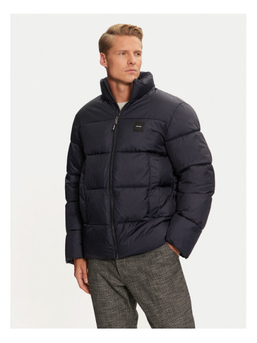 Calvin Klein Пухено яке K10K113472 Тъмносин Regular Fit