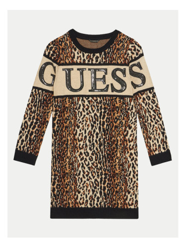 Guess Плетена рокля J4BK17 Z3I50 Цветен Comfort Fit