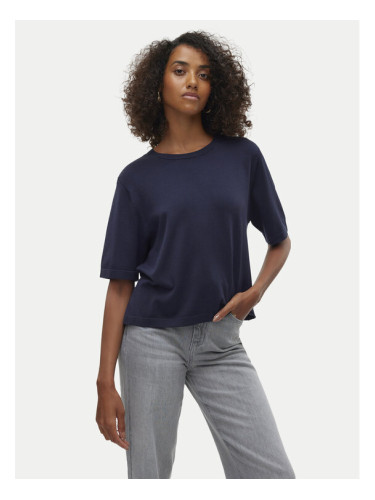 Vero Moda Пуловер Silje 10320460 Тъмносин Oversize