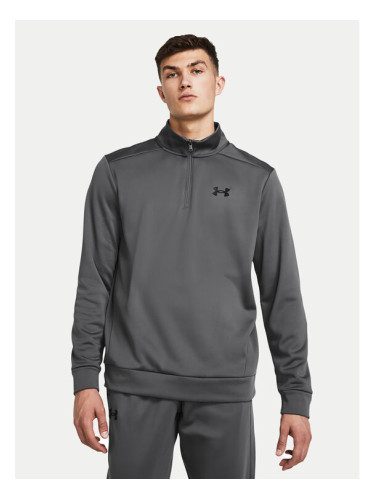 Under Armour Суитшърт Armor Fleece 1373358 Сив Regular Fit