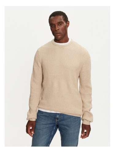 Brave Soul Пуловер MK-230BINARY3 Бежов Regular Fit