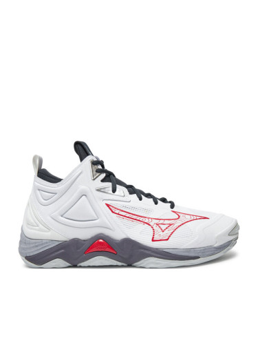 Mizuno Обувки за зала Wave Momentum 3 V1GA2317 Бял